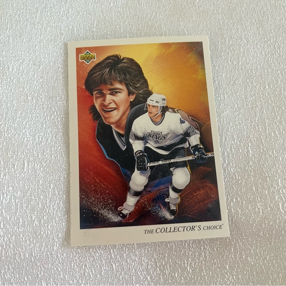 8 Luc Robitaille The Collector's Choice Hockey Card